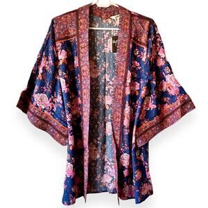 NEW Matilda Jane Olivia Floral Chiffon Kimono XS/S